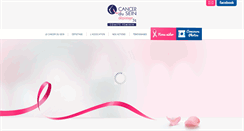 Desktop Screenshot of cancerdusein-depistage74.org